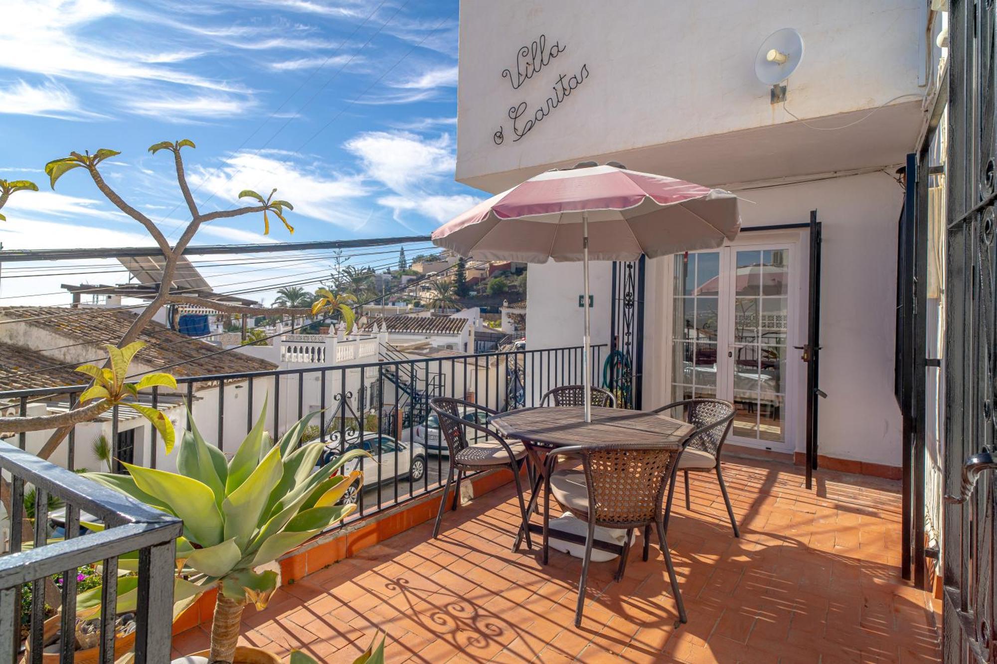Villa Caritas Punta Lara Casasol Nerja Eksteriør bilde