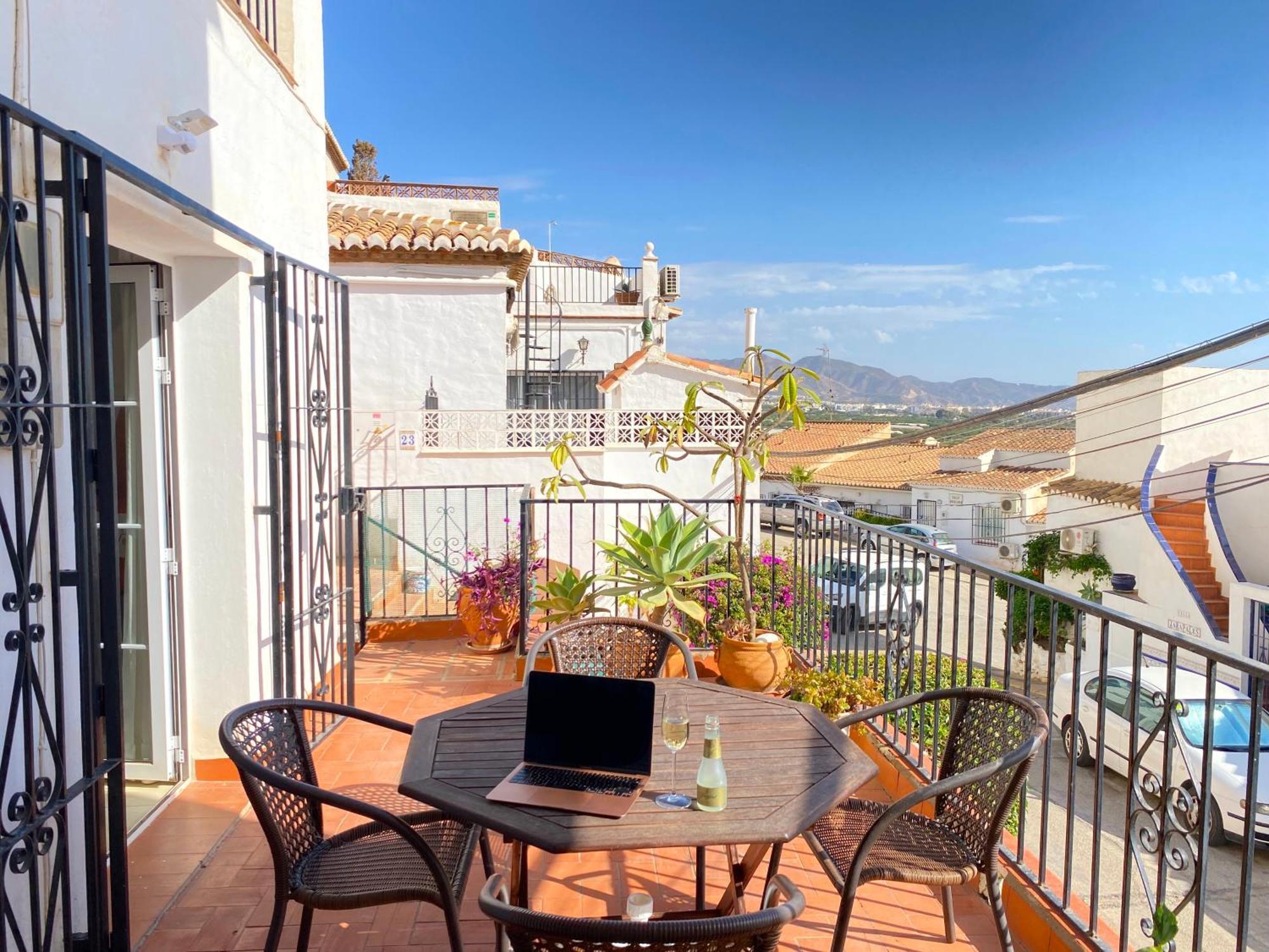 Villa Caritas Punta Lara Casasol Nerja Eksteriør bilde
